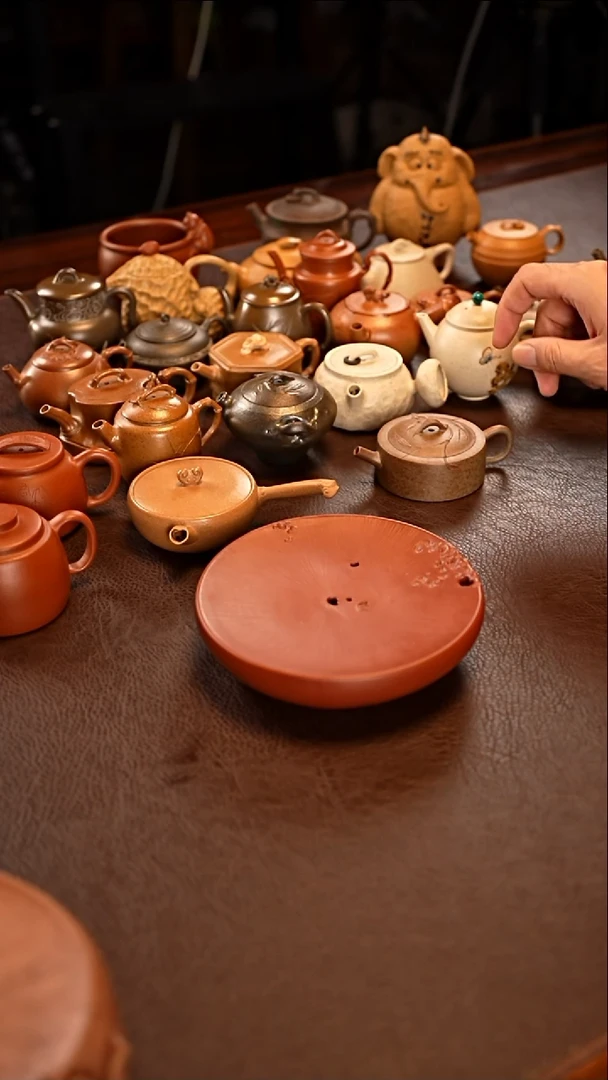 茶壶紫砂石趣壶承