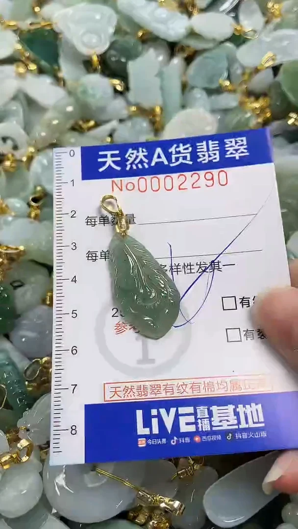 颈饰未镶嵌翡翠纯天然货a翡翠