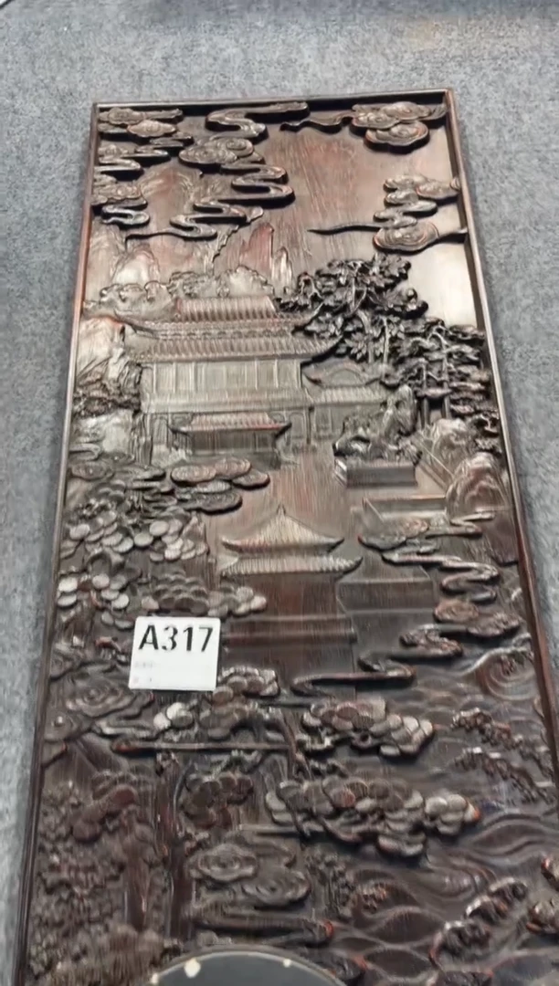 【闪购商品】花梨木类拆件雕刻板 以直播间截图为准A317