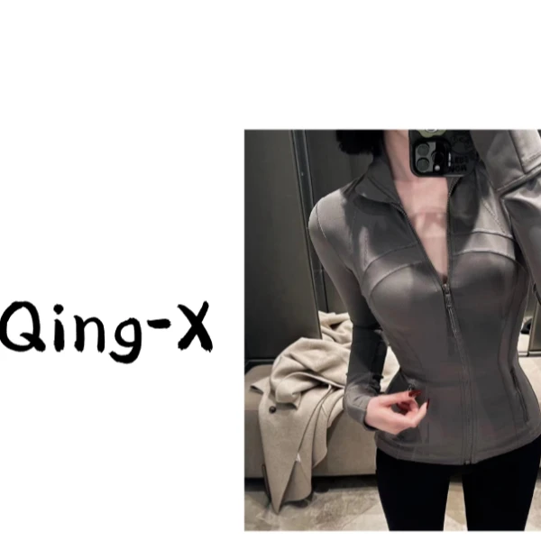 QINGXIIN 1 修身瑜伽上衣