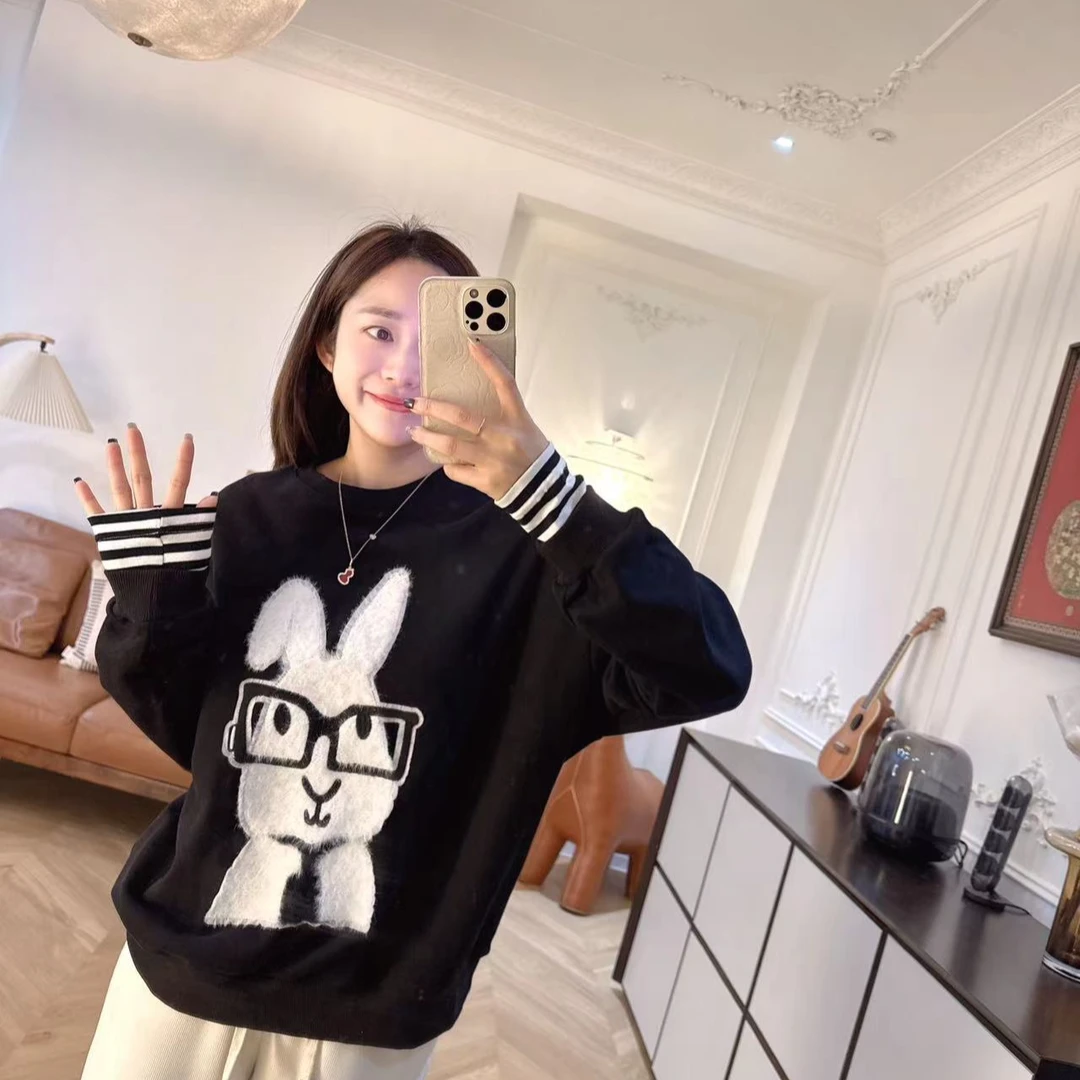 YTTRIUM LIN【镜框兔】休闲时尚宽松20128