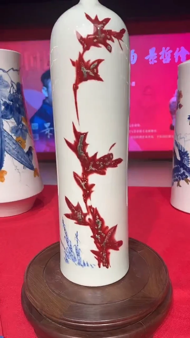 其他崔景哲-瓷器-B小-竹报平安