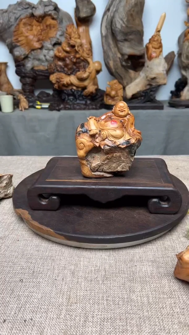 柏木（崖柏）崖柏雕刻件