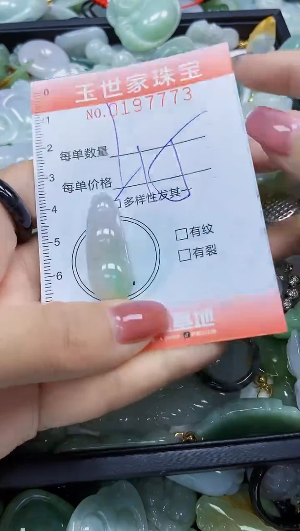 【闪购商品】翡翠颈饰未镶嵌闪购0197773多样性发其一