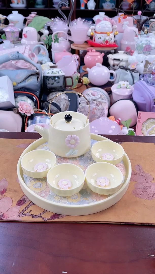 【闪购商品】瓷片茶具：库存仅剩1件