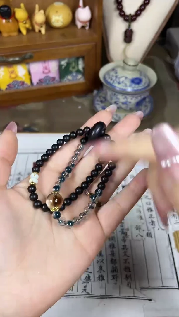 非洲檀香手串/手链菩提木质玉石手串/多发性其一/不带盒子