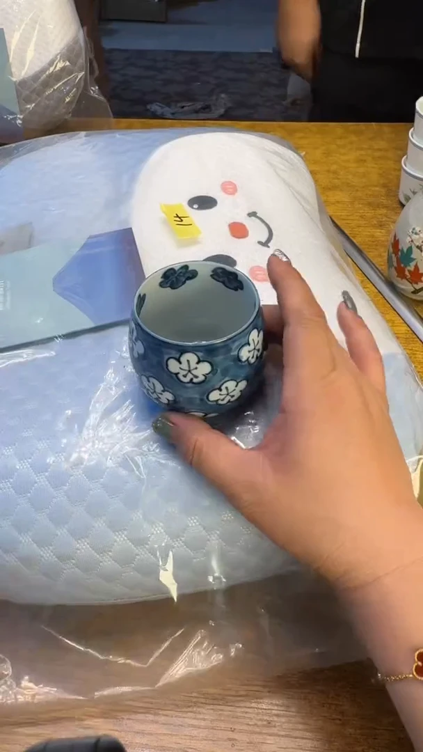 瓷器瓷器瑕疵脏旧14冰豆碗