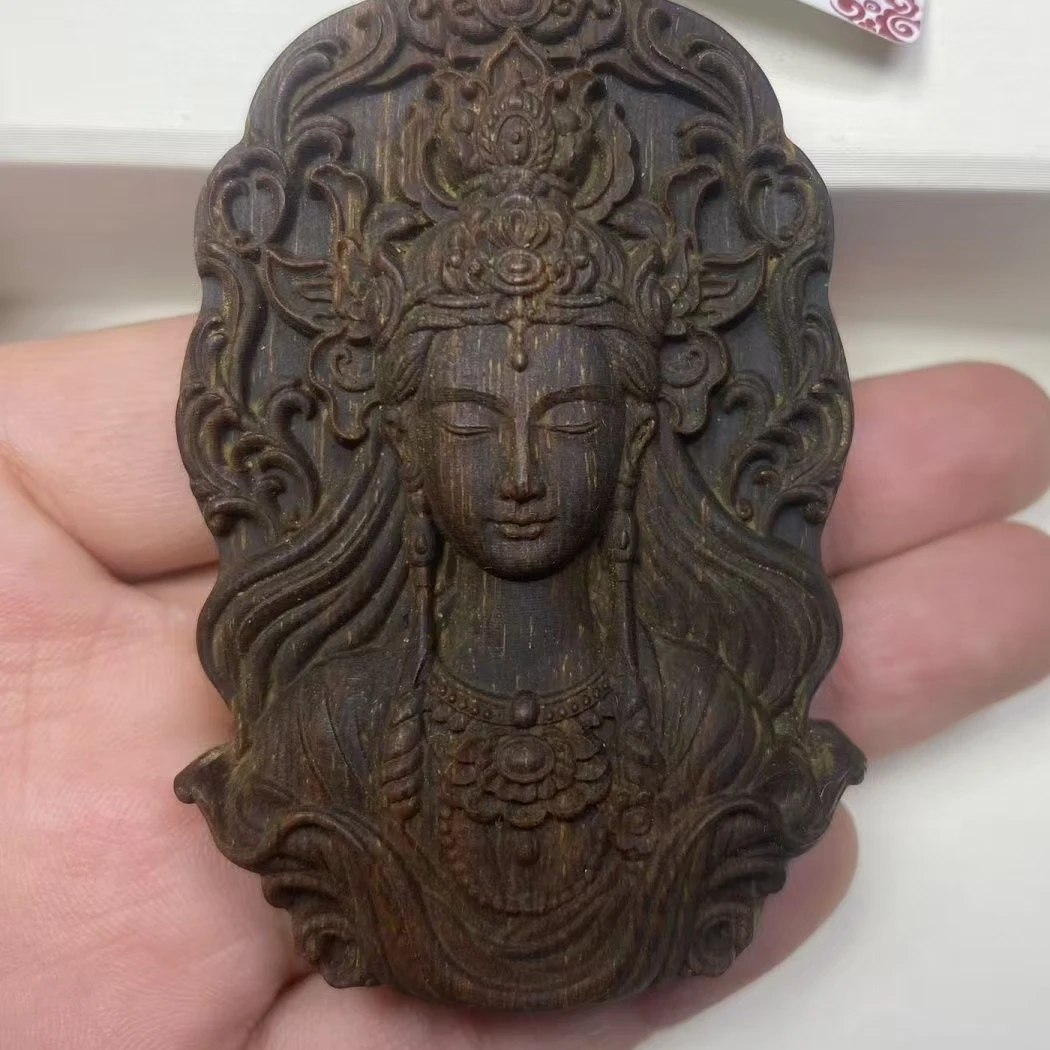 沉香木【东少珍藏】RRL1780顺化红土观音牌（多样性发货)