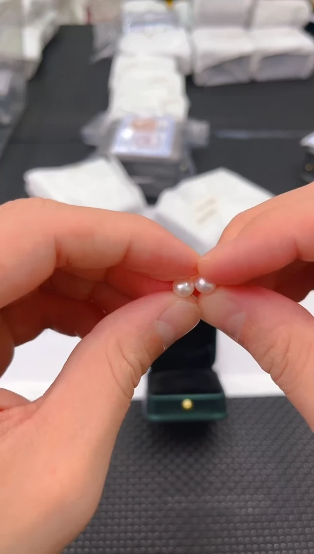 未镶嵌淡水珍珠耳饰ed1048