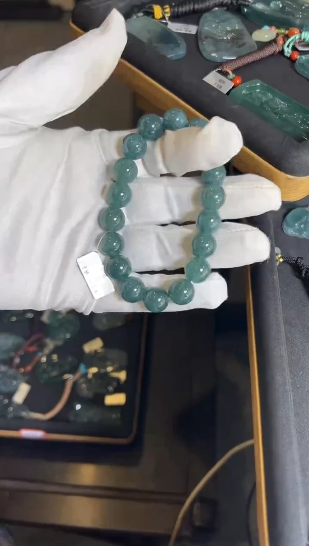 未镶嵌手链翡翠手串