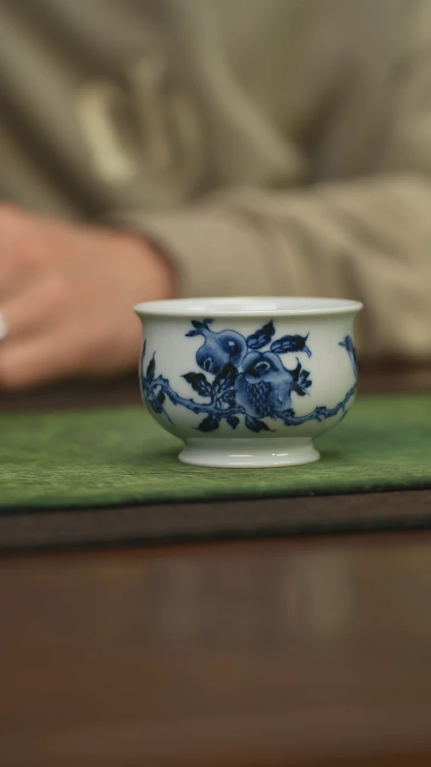 【闪购商品】杯柴窑青花破价福利