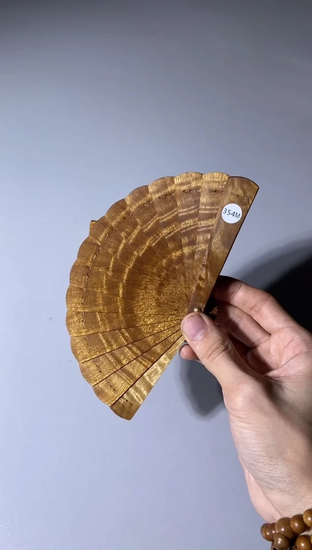 【闪购商品】金丝楠354号10cm金丝楠迷你扇