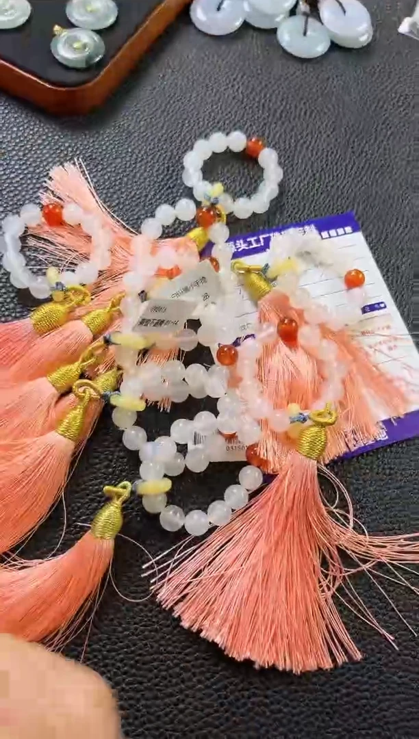 未镶嵌手持玛瑙/玉髓/多样性发一件