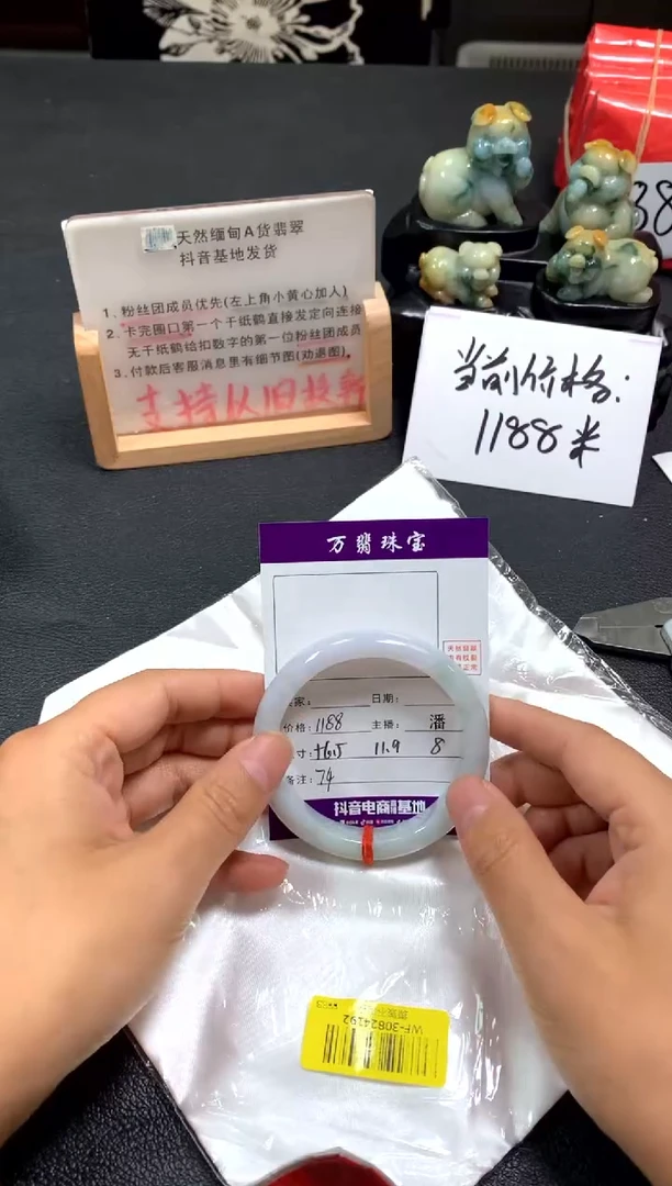 翡翠手镯未镶嵌潘/5/31--74