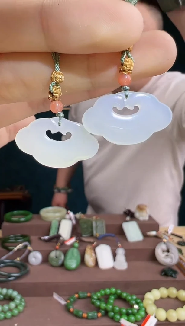 【闪购商品】和田玉颈饰未镶嵌ZZ 拍一发一 多样性发货