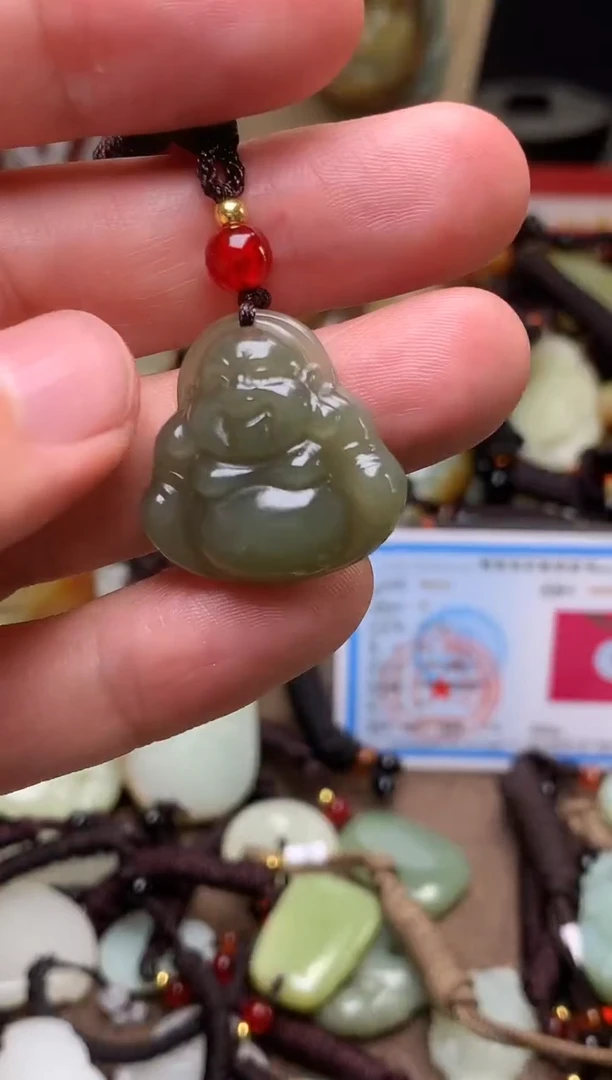 颈饰未镶嵌和田玉新疆料青海料清水和田玉吊坠