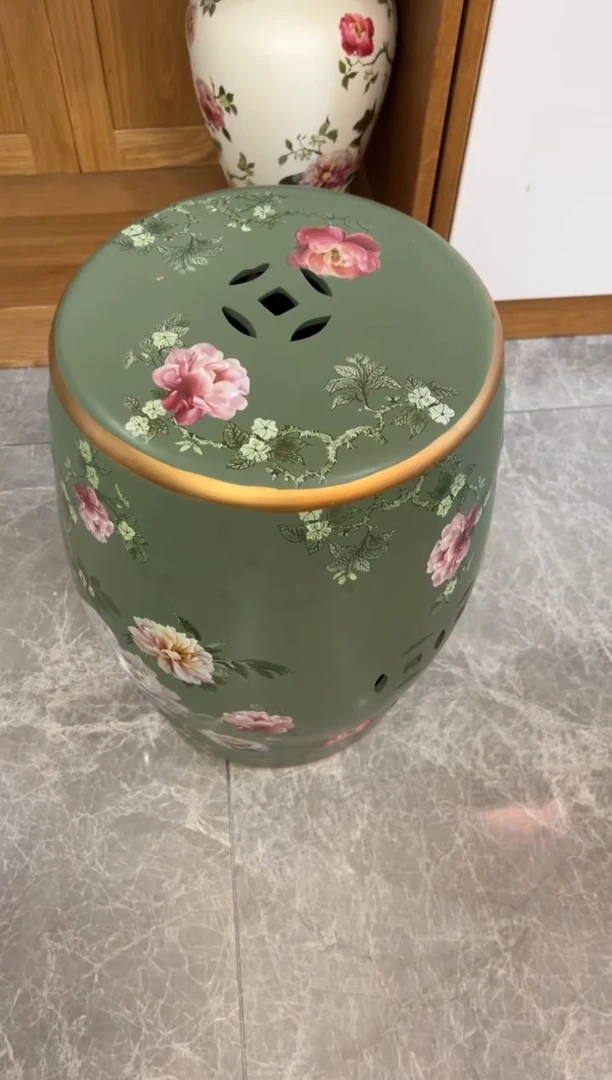 外贸陶瓷家居百货-陶瓷凳