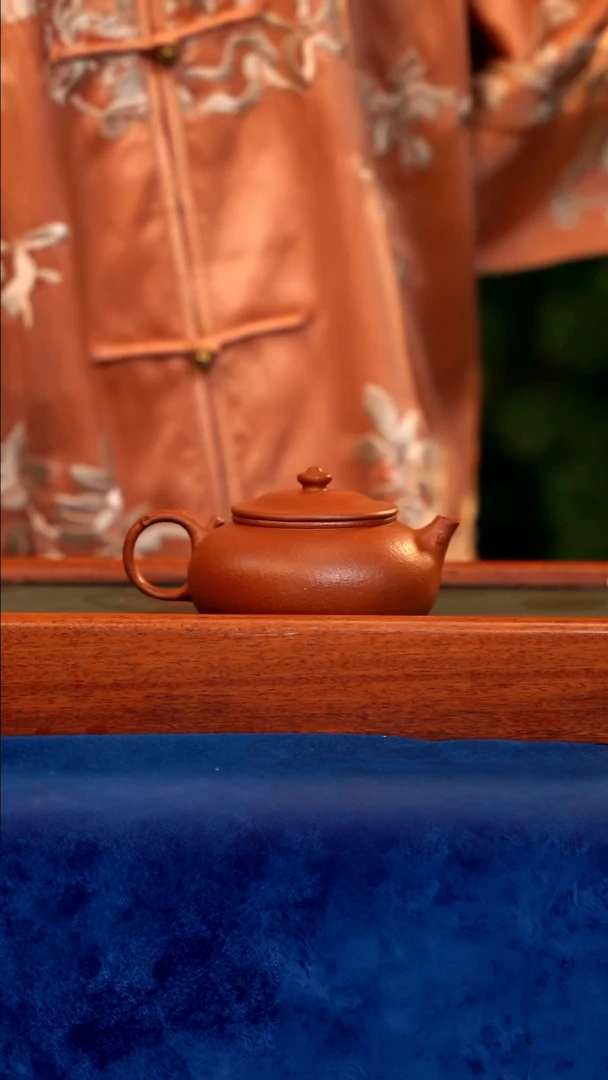 紫砂 宜兴紫砂 CJY  绝红   寒江