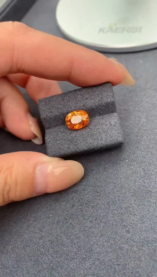 【闪购商品】石榴石（芬达石）裸石未镶嵌3.6ct芬达