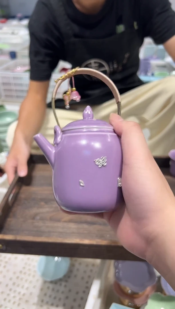 瓷片梵古堂正品茶具【带滴溜】
