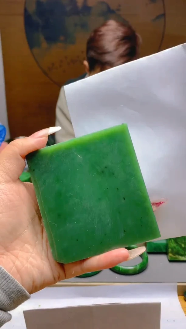 【闪购商品】和田玉（碧玉）珠宝半成品未镶嵌1