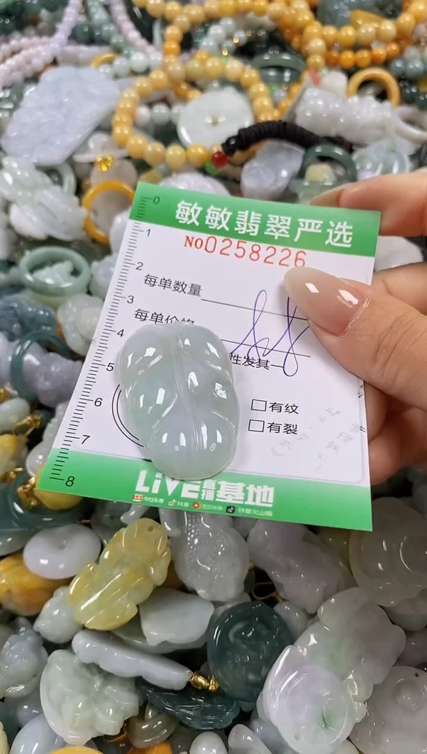 翡翠未镶嵌颈饰闪购0258226