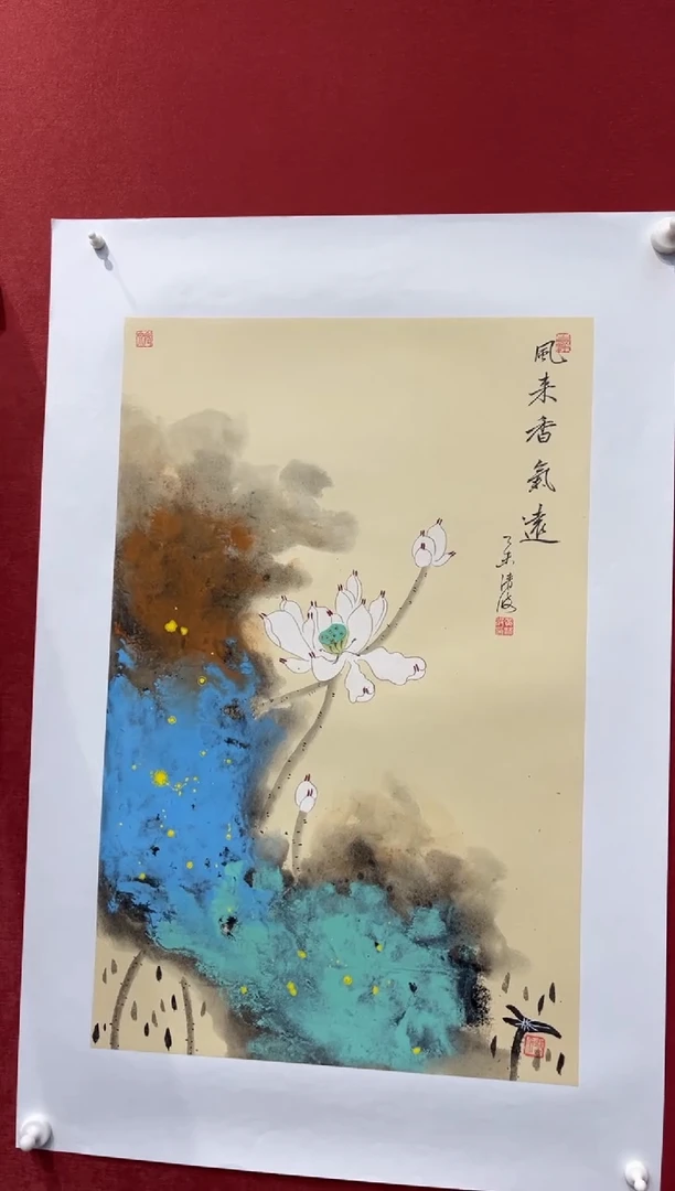 【闪购商品】国画花鸟-四开三-托底