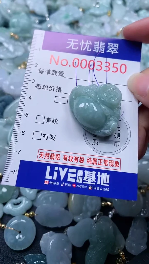 颈饰未镶嵌翡翠3350