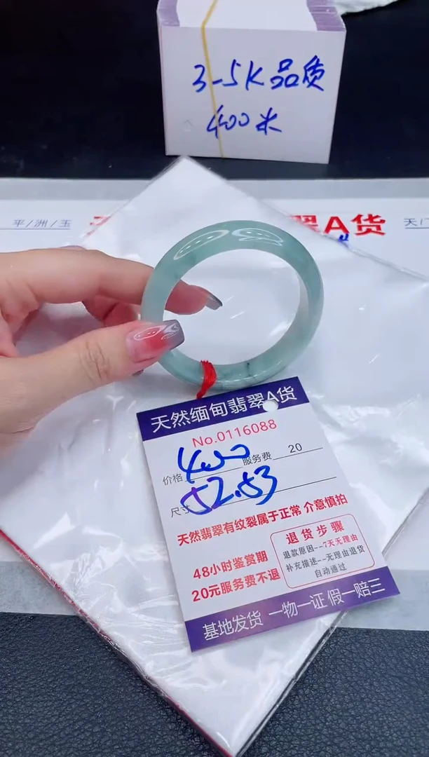 未镶嵌手镯翡翠400.00