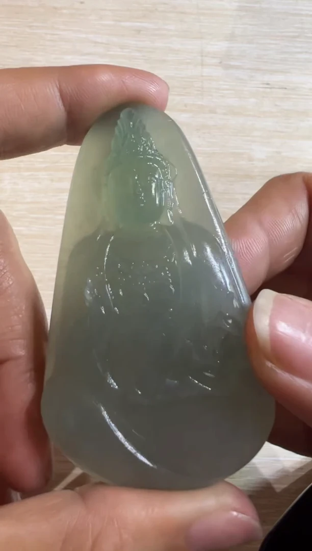 【闪购商品】定制翡翠未镶嵌观音