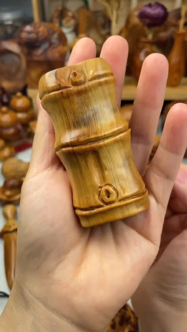 木太行崖柏陈化黑油竹节