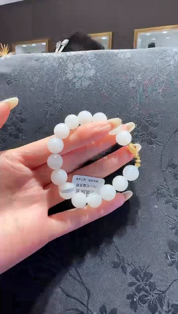 【闪购商品】和田玉手串未镶嵌和田玉手串设计款
