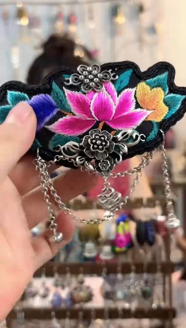 织绣织绣非遗老绣饰品051