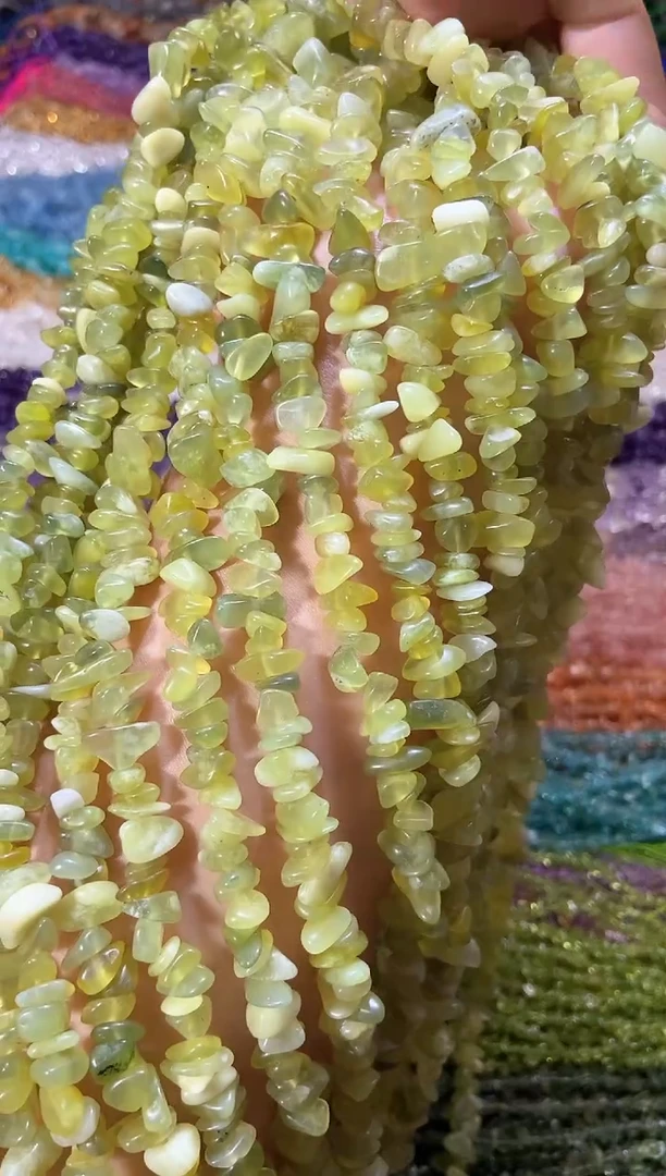 水晶珠宝半成品未镶嵌青提