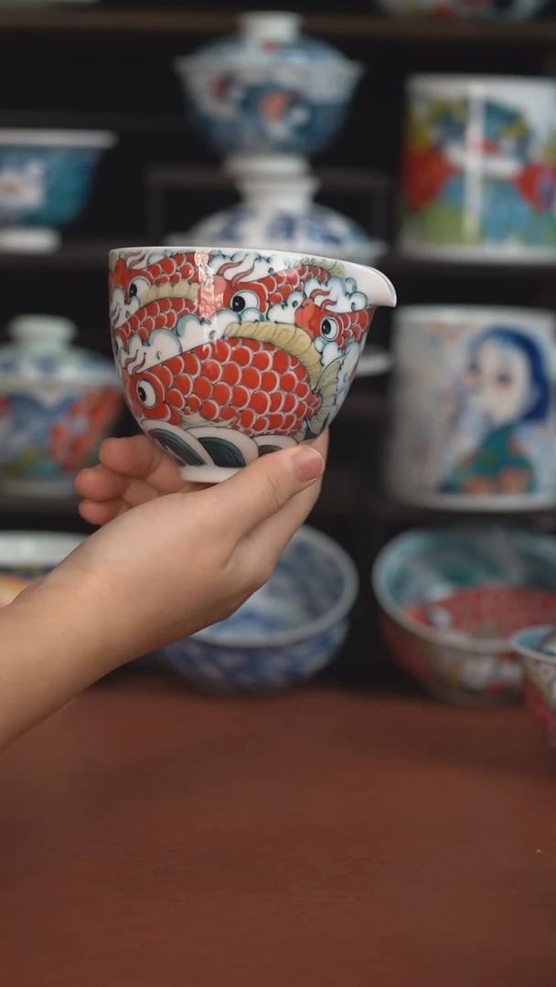 老师作品九鱼公道杯（福利价格）