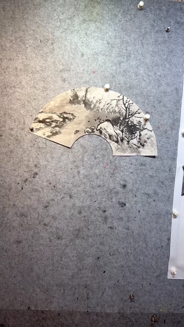 国画l****事张自学水墨画56
