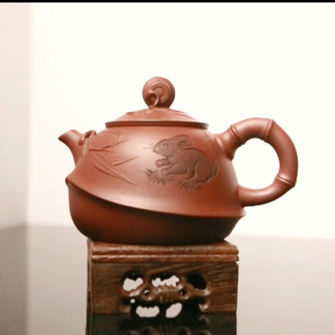 082 春竹 360cc 紫砂壶