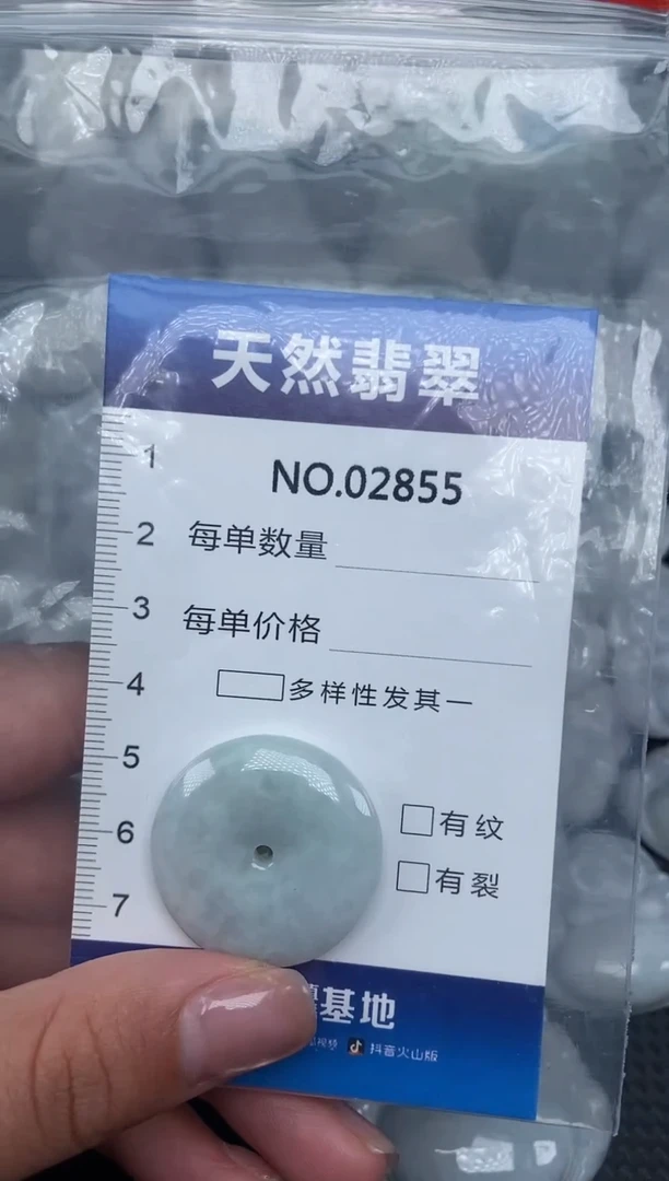 颈饰未镶嵌翡翠纯天然A货翡翠2855