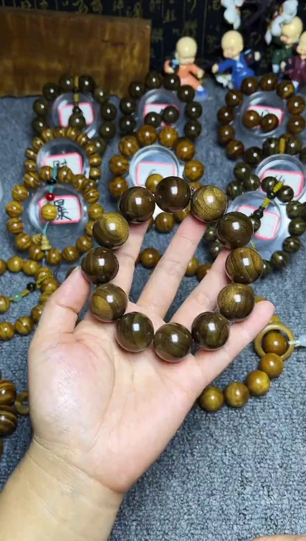 阴沉木手串/手链2.0高密度金丝款39.8