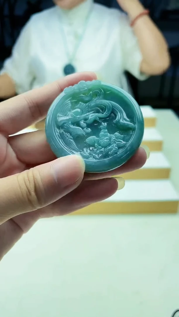 颈饰未镶嵌翡翠09190026