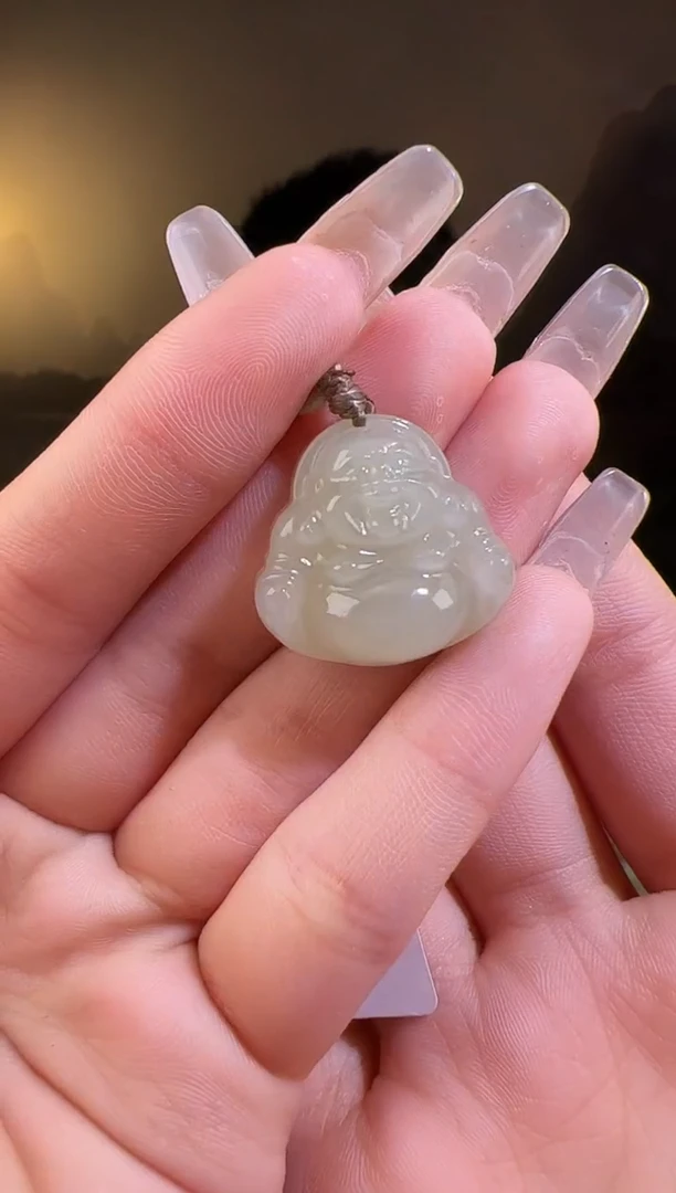 【闪购商品】和田玉颈饰未镶嵌佛公多样性发11190