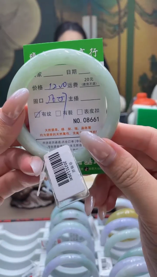 未镶嵌手镯翡翠8661****