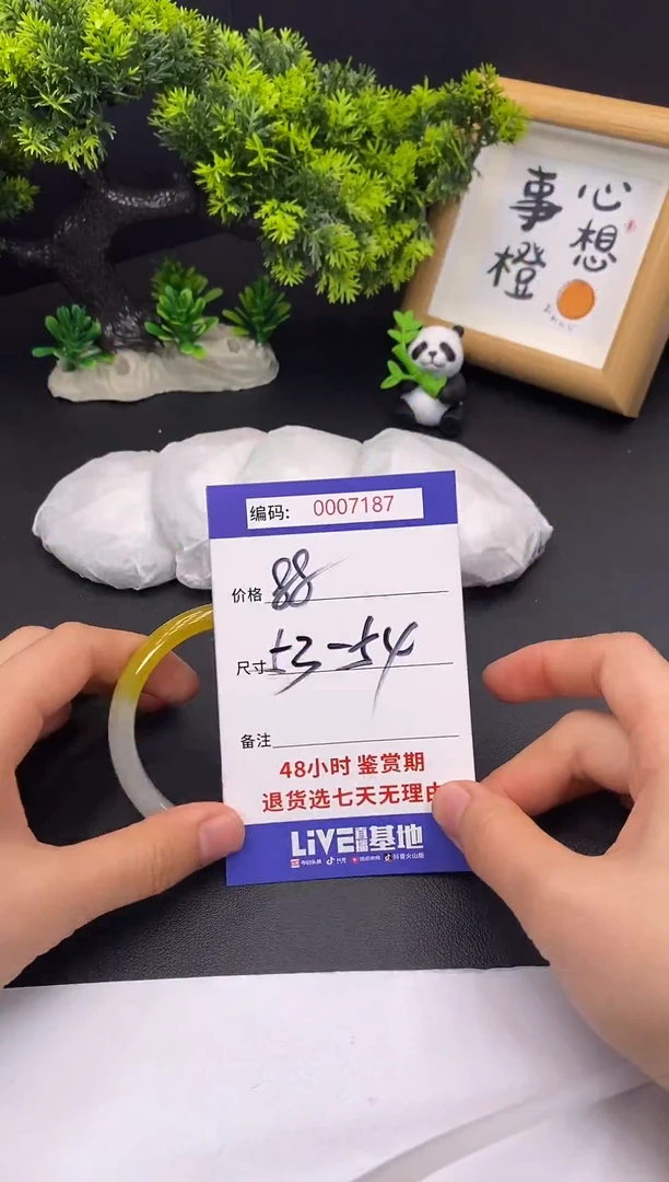 未镶嵌手镯翡翠0007188