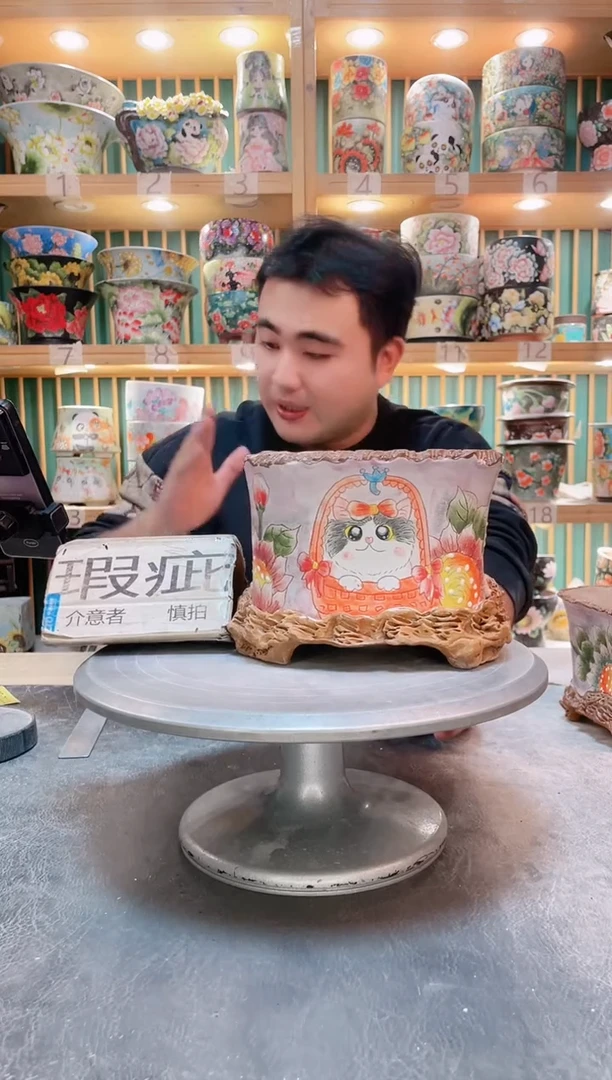 瓷片默认微瑕一物一拍1113-070