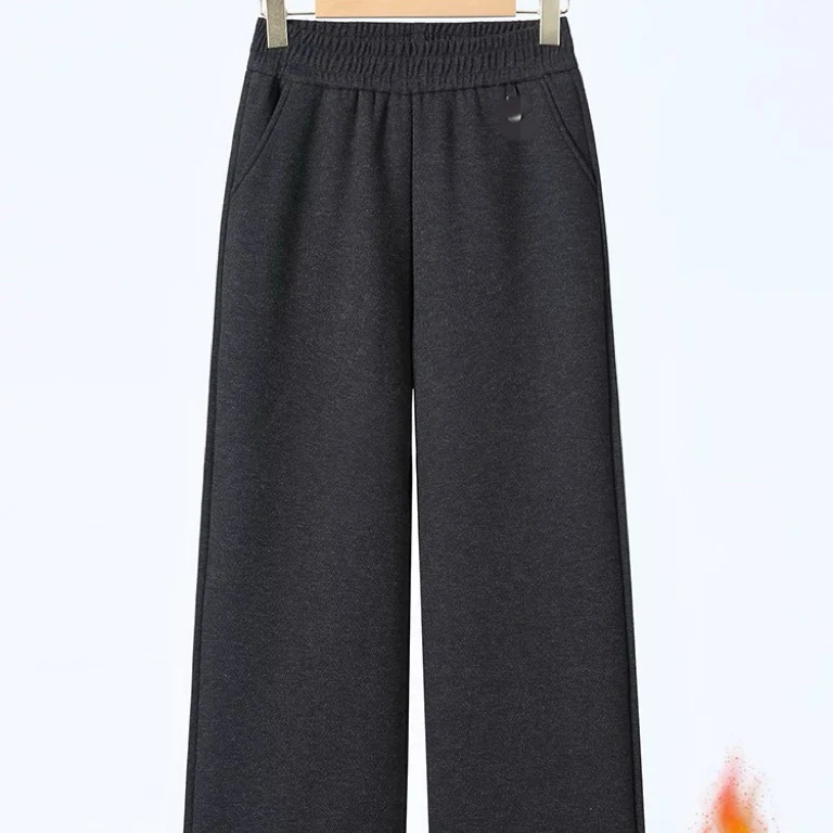 高腰中老年人字春秋中老年女装休闲裤25216