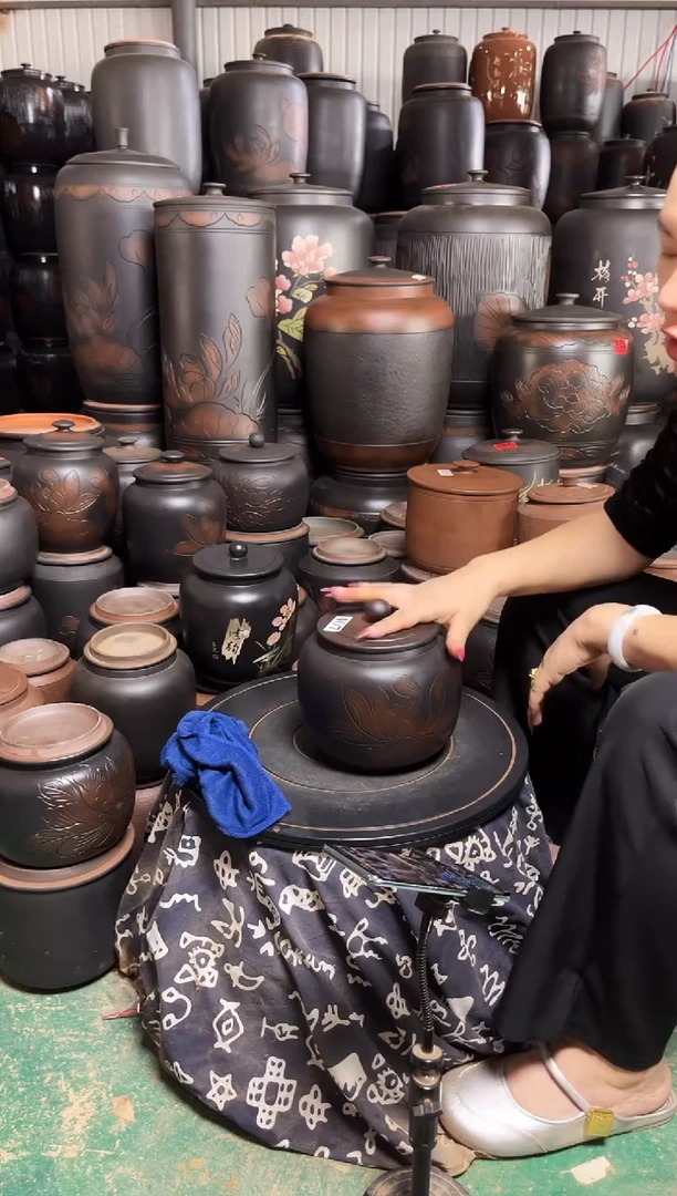 罐瑕疵茶叶罐  047 苹果荷花