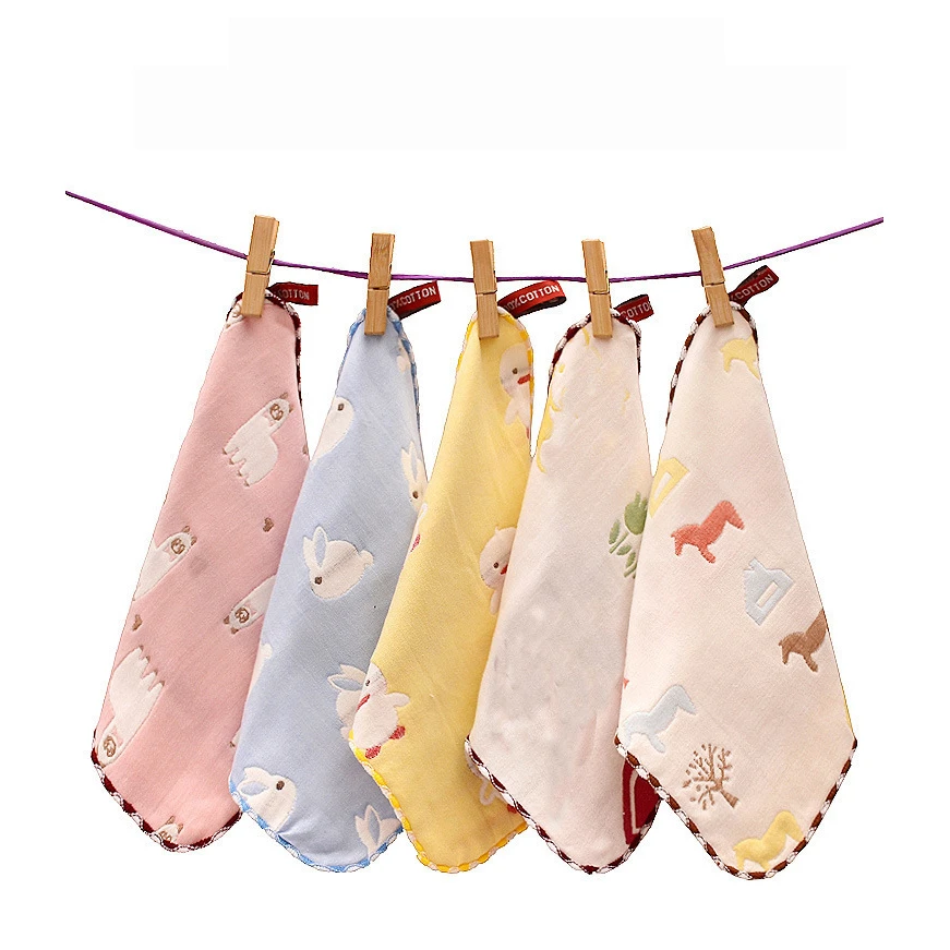 【小周补贴】全棉小方巾一条【颜色款式不挑】a