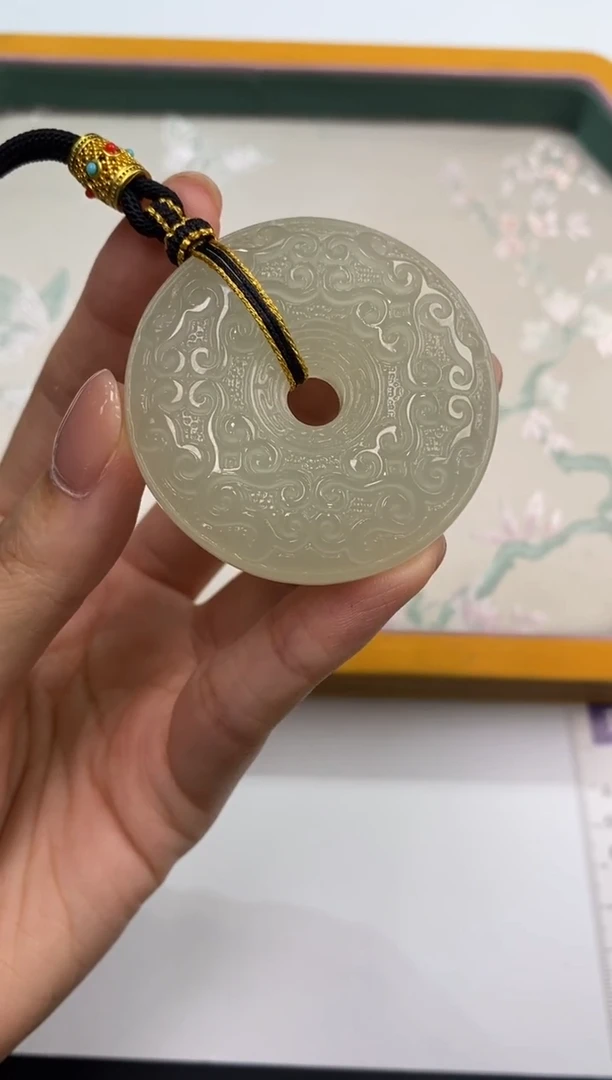 未镶嵌和田玉挂件莫**g654165