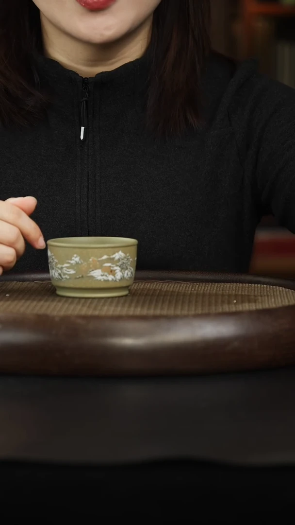 茶壶紫砂1 豆青泥主人杯