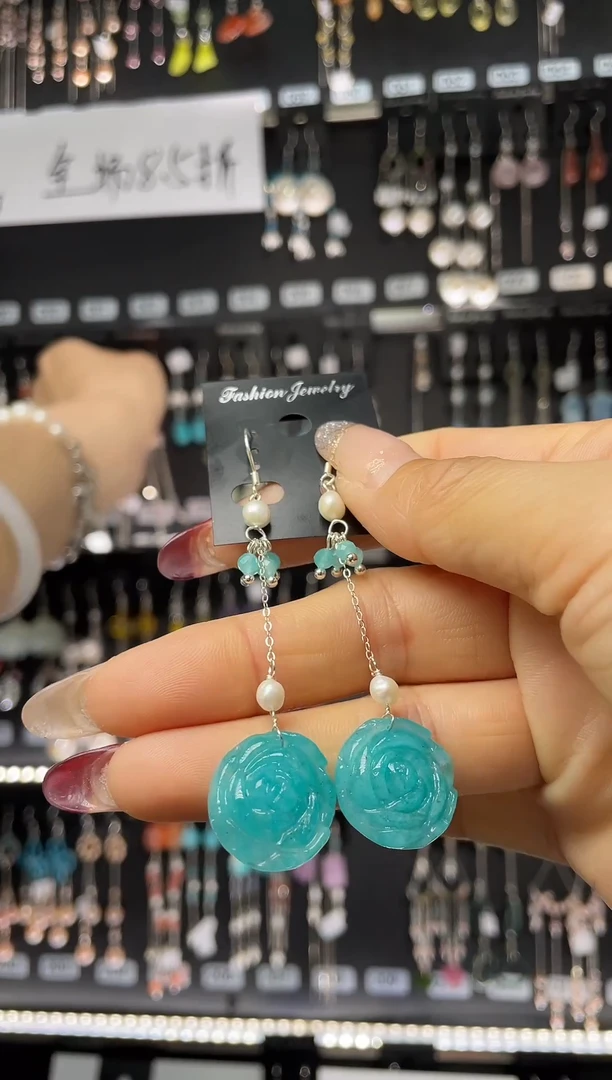 【闪购商品】紫晶耳饰银S925镶嵌w11111